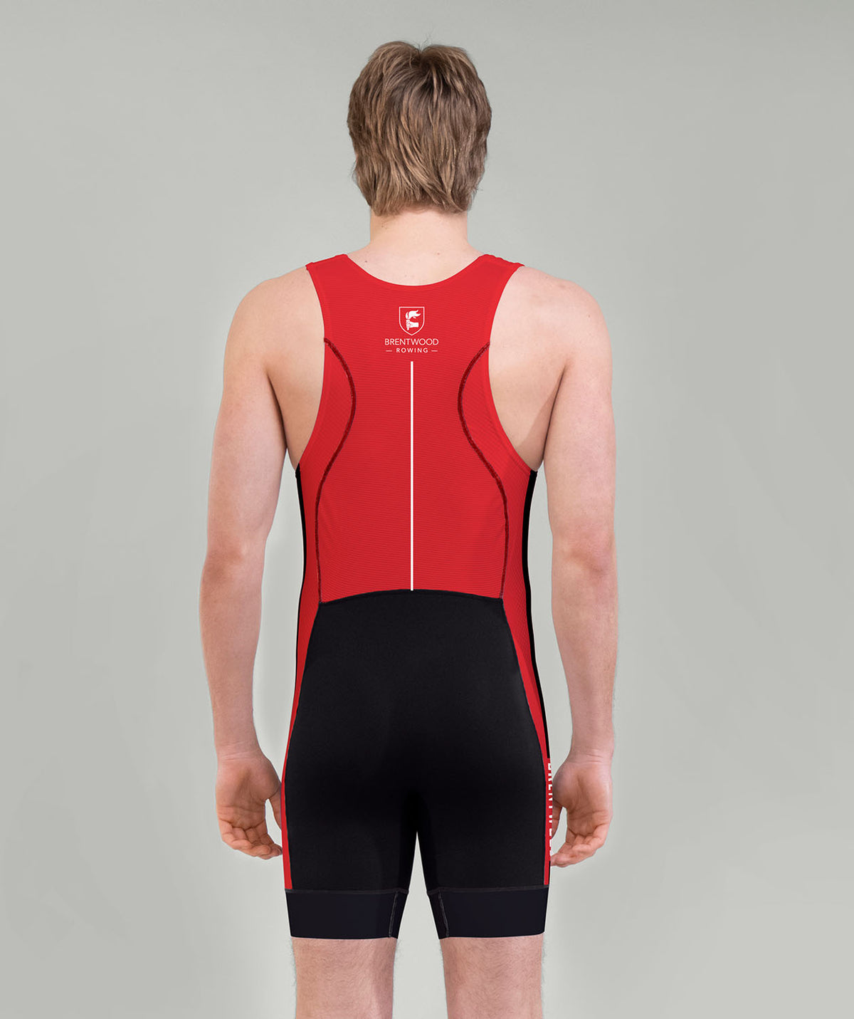 Men's Brentwood College School Pro Unisuit - Black/Red