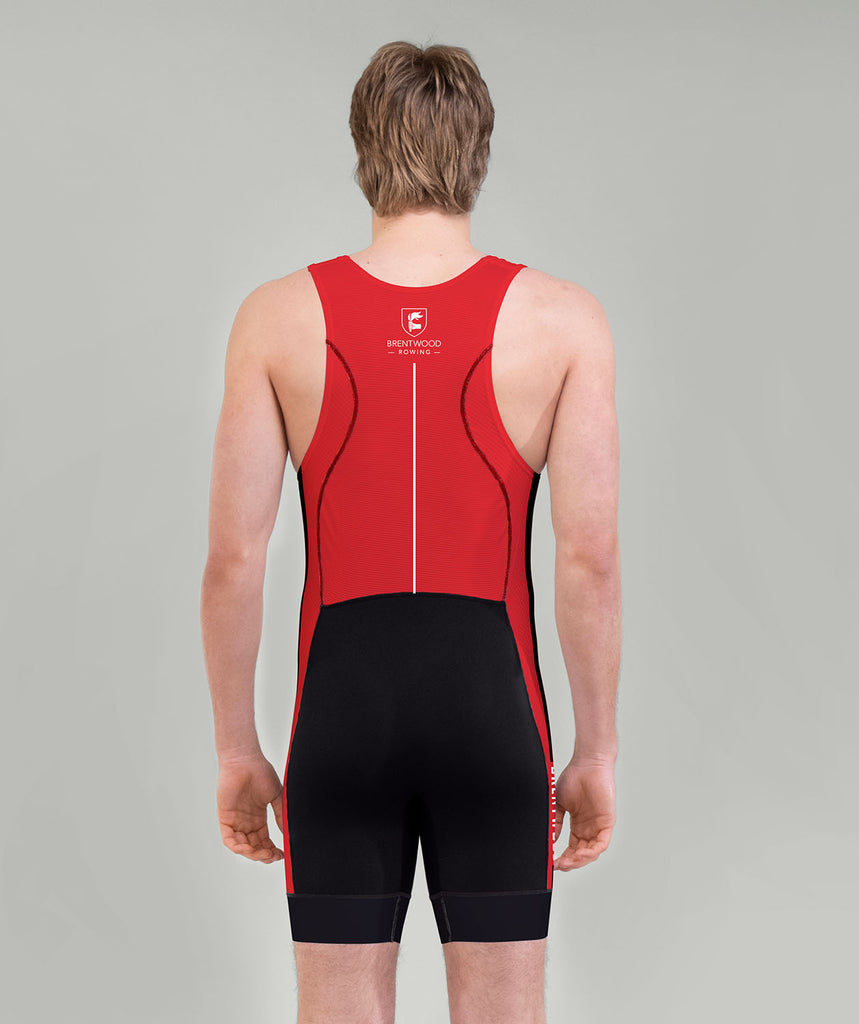 Men's Brentwood College School Pro Unisuit - Black/Red