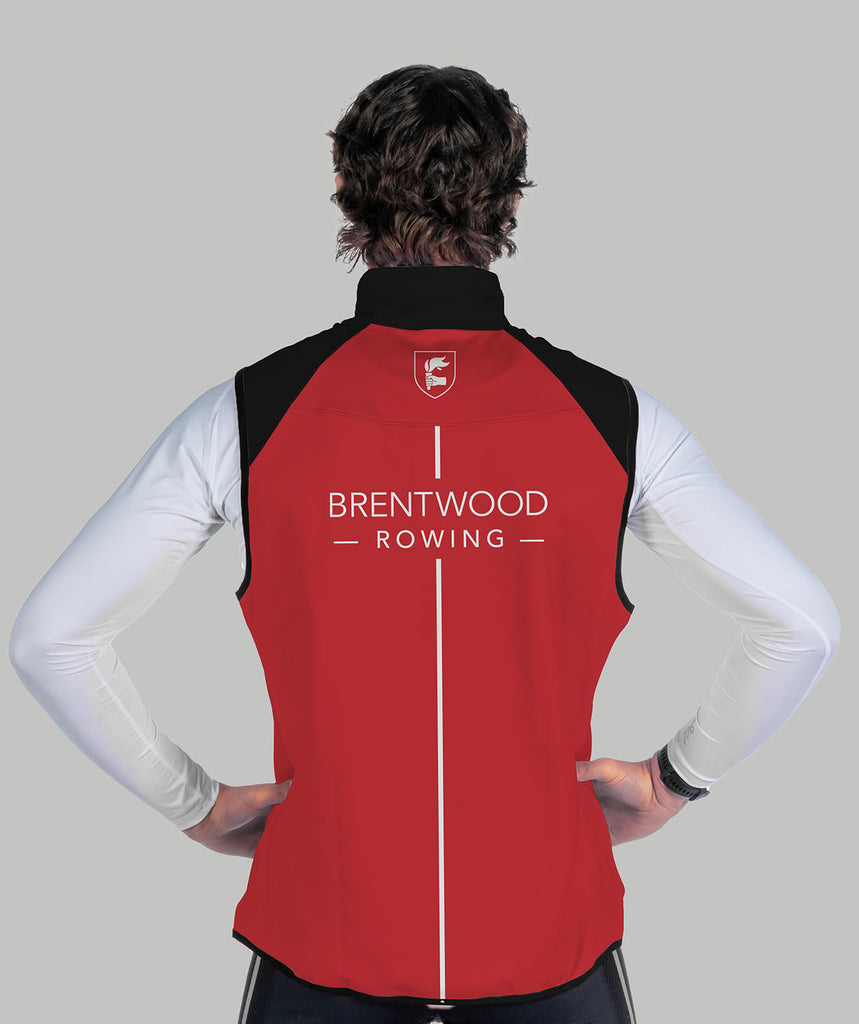Men's Brentwood College School Stratus Vest - Black/Red