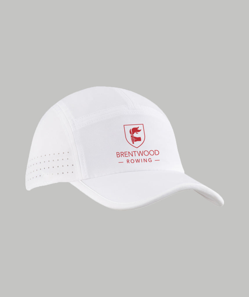 Unisex Brentwood College School Performance Cap - White