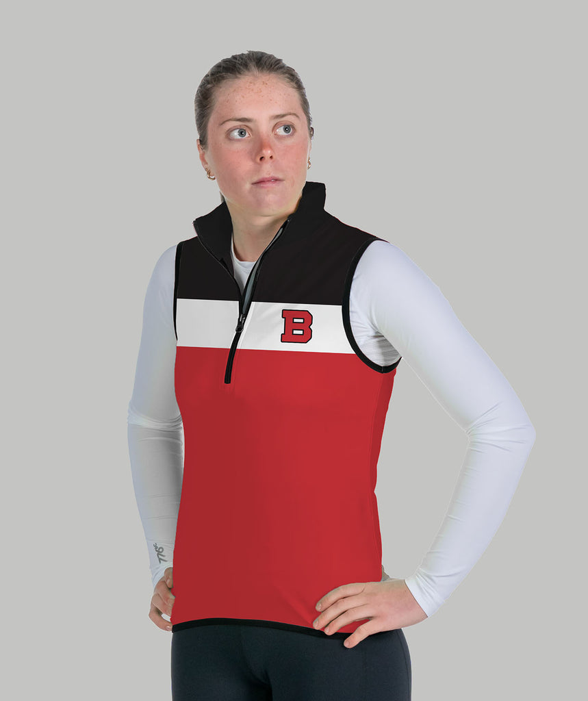 Women's Brentwood College School Stratus Vest - Black/Red