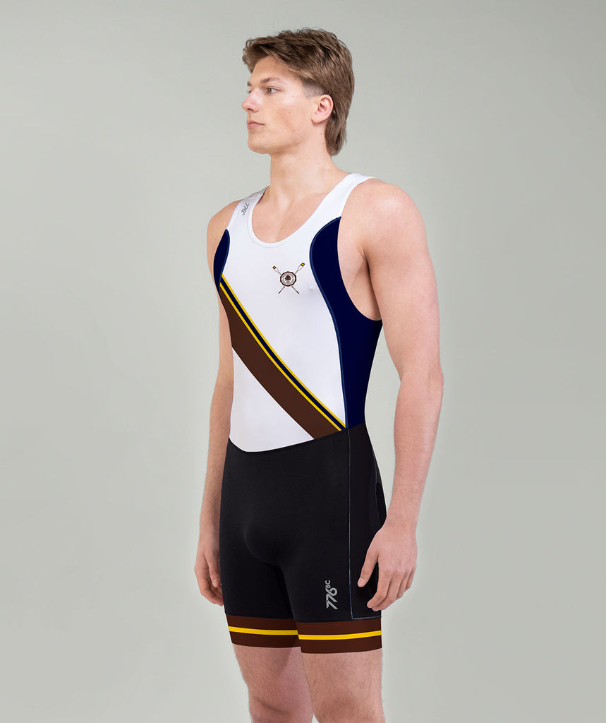 Men's Brunswick School Practice Pro Unisuit - White/Brown