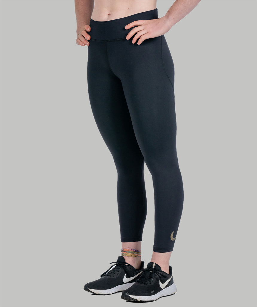 Women's Wreath 7/8 Active Tights - Black