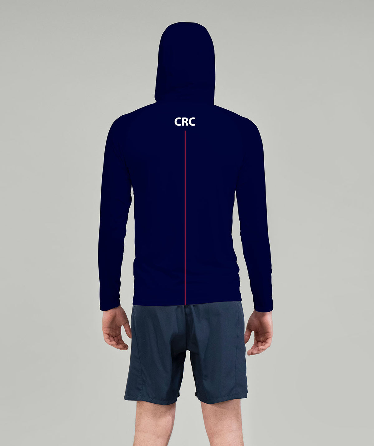 Men's Capital Masters Sun Hoodie LS - Navy