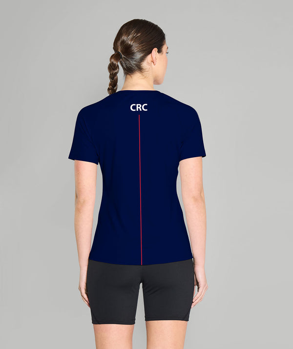 Women's Capital Masters Training T-Shirt SS - Navy/Red