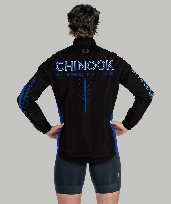 Men's Chinook Cirrostratus Wind Jacket - Black/Blue
