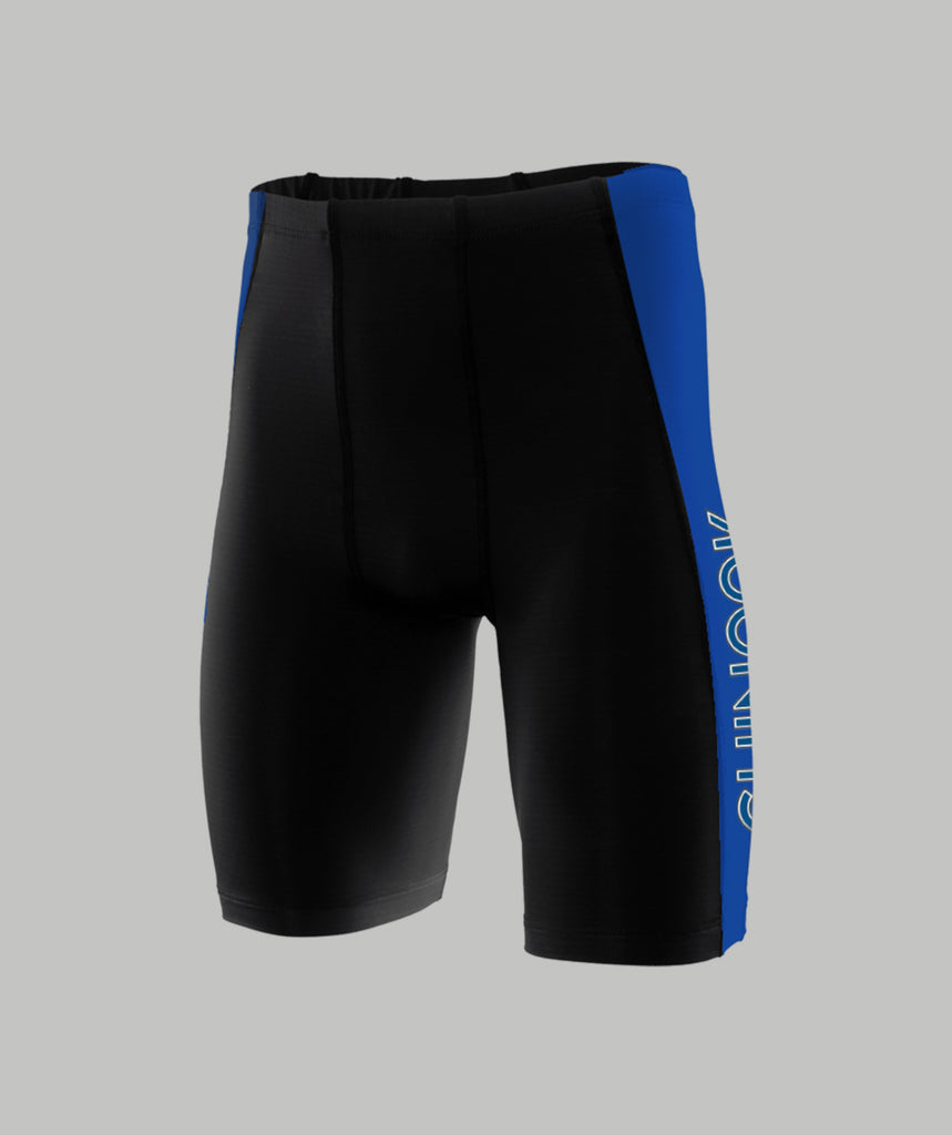 Men's Chinook Side Panel Short - Black/Blue