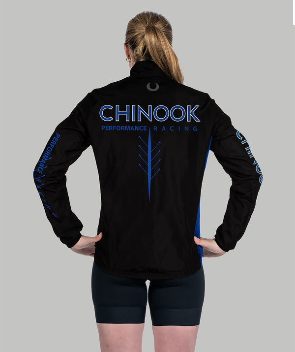 Women's Chinook Cirrostratus Wind Jacket - Black/Blue