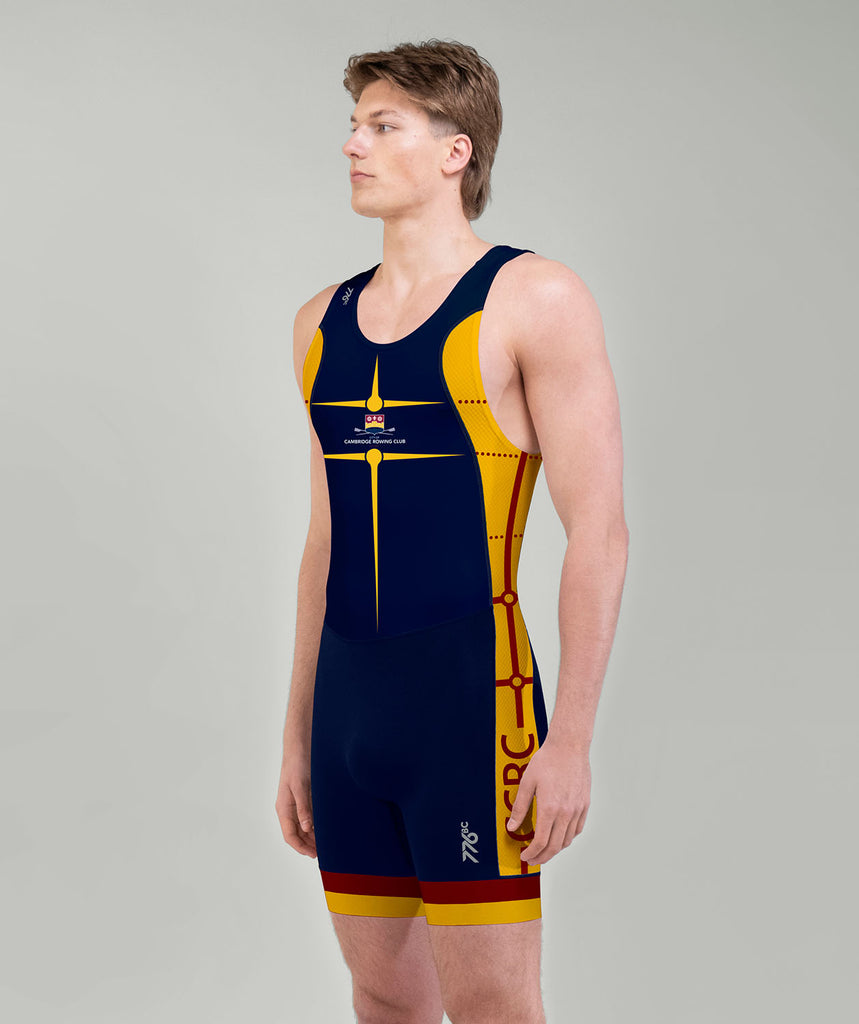 Men's City Of Cambridge Pro Unisuit - Navy/Yellow