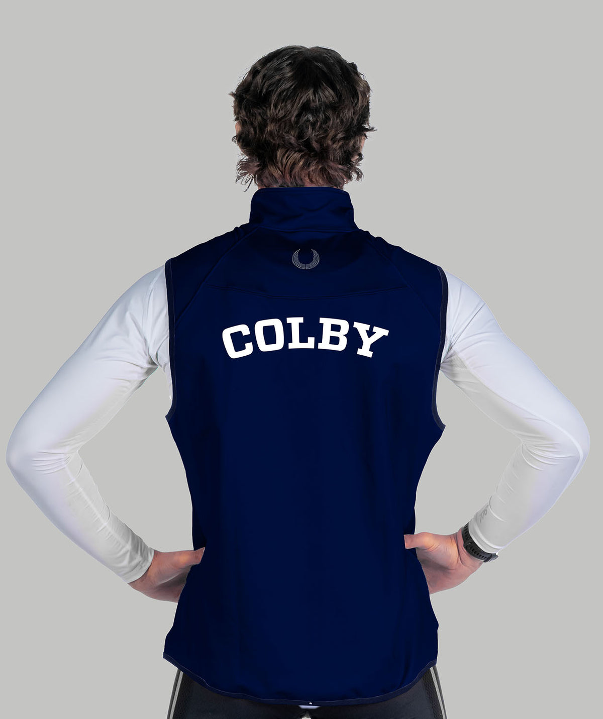 Men's Colby College Stratus Vest - Navy