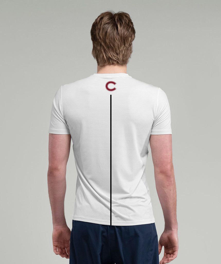 Men's Colgate University Performance T-Shirt SS - White