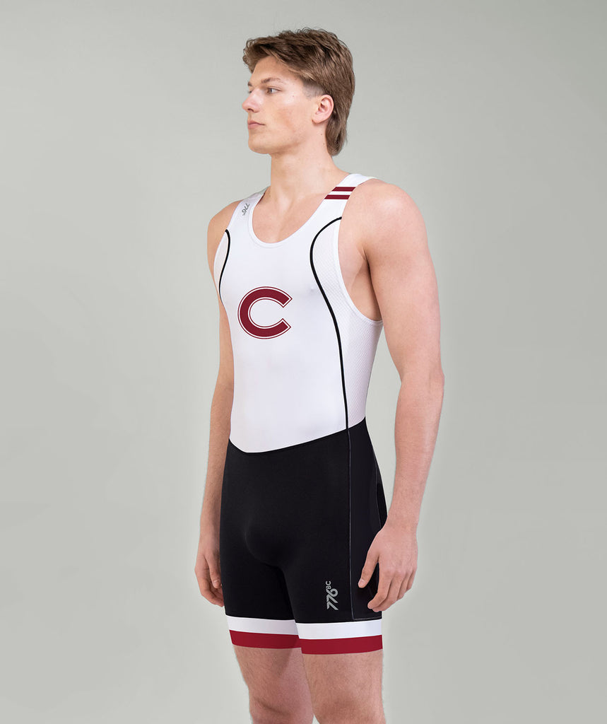 Men's Colgate University Pro Unisuit - White/Red