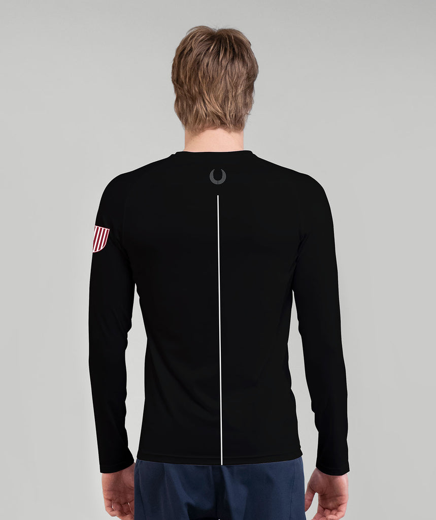 Men's Colgate University Base Layer LS - Black