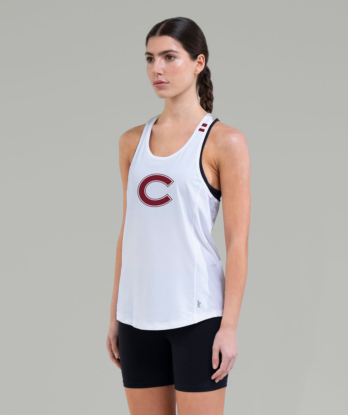 Women's Colgate University Performance Tank - White