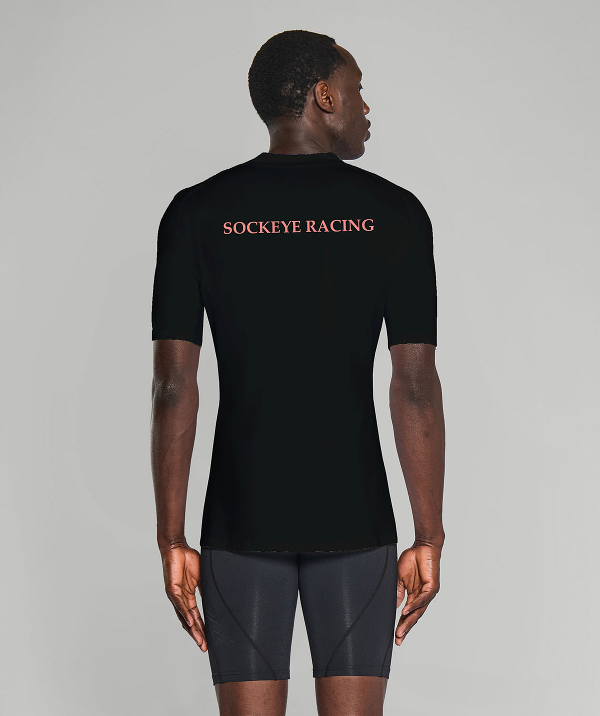 Men's College Club Seattle Base Layer SS - Black