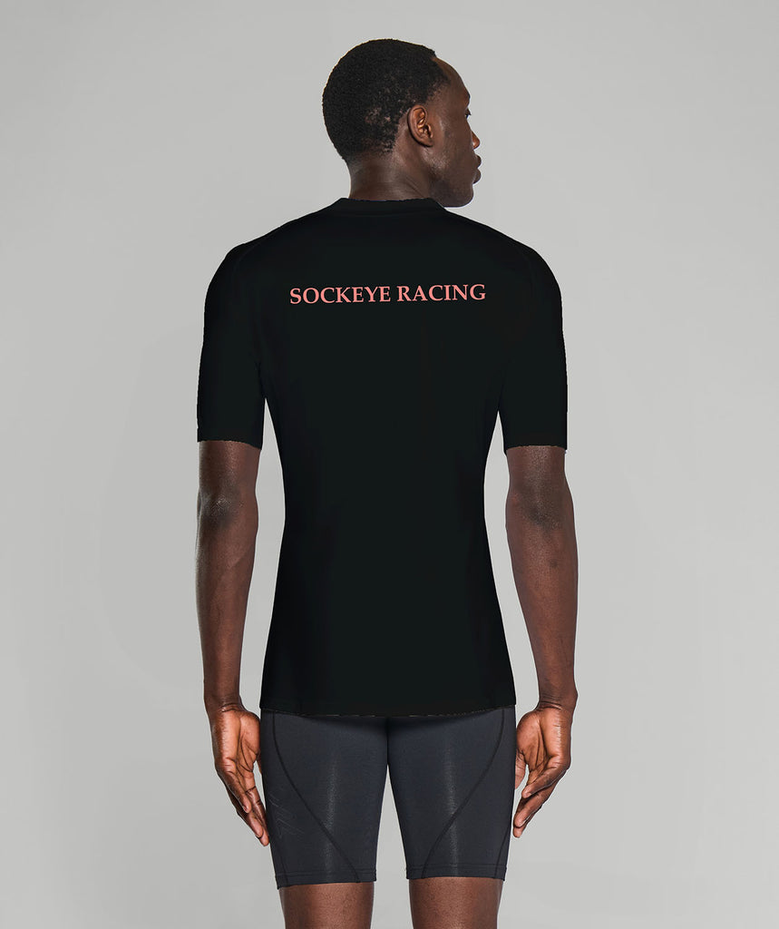 Men's College Club Seattle Base Layer SS - Black
