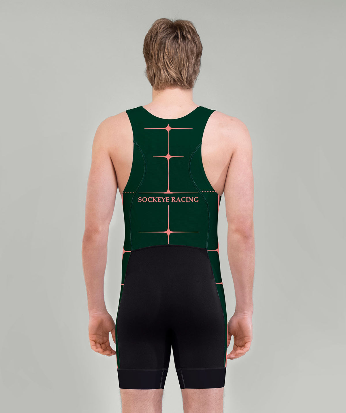 Men's College Club Seattle Motion Pro Unisuit - Green/Black