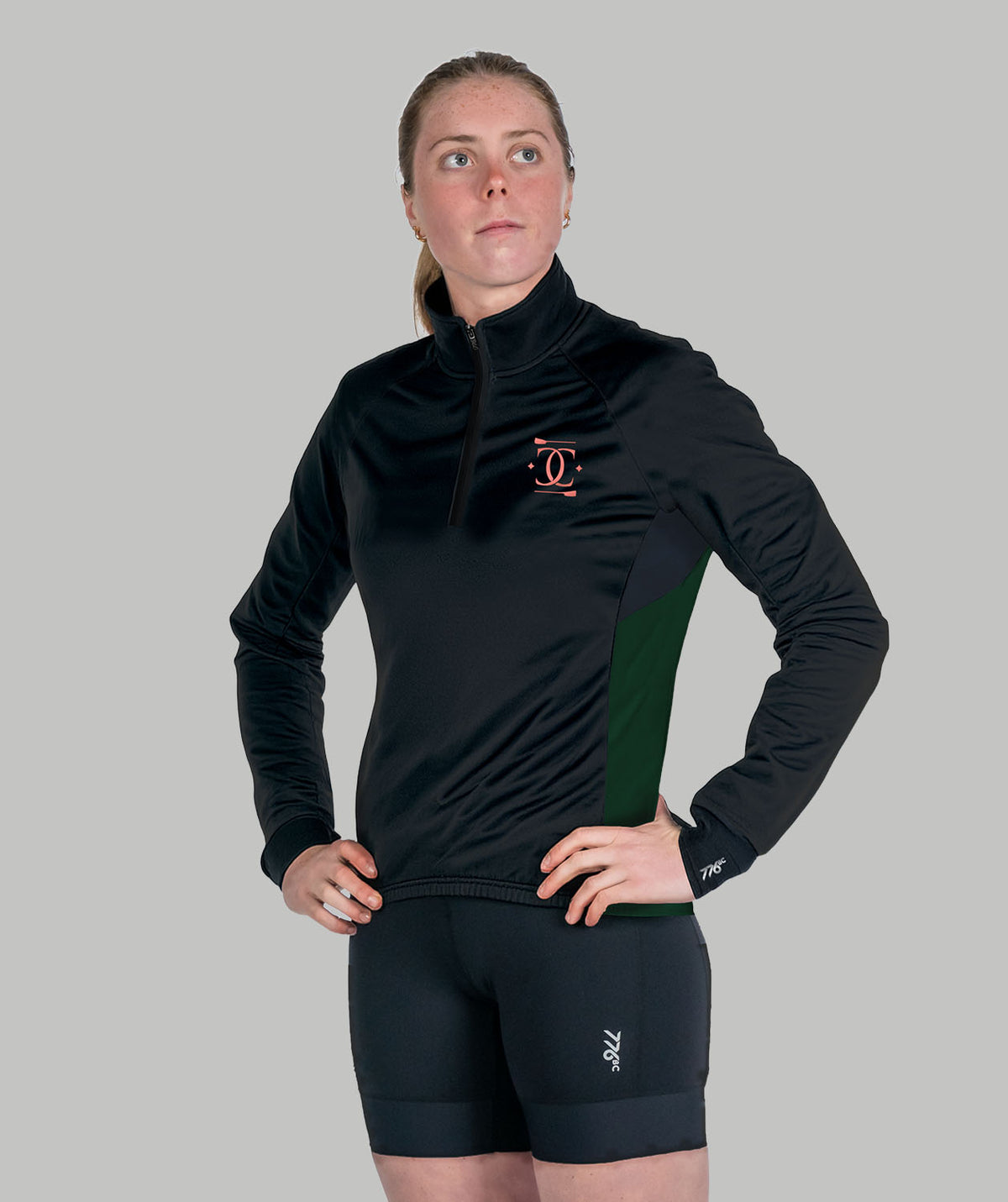 Women's College Club Seattle Shield Jacket - Black