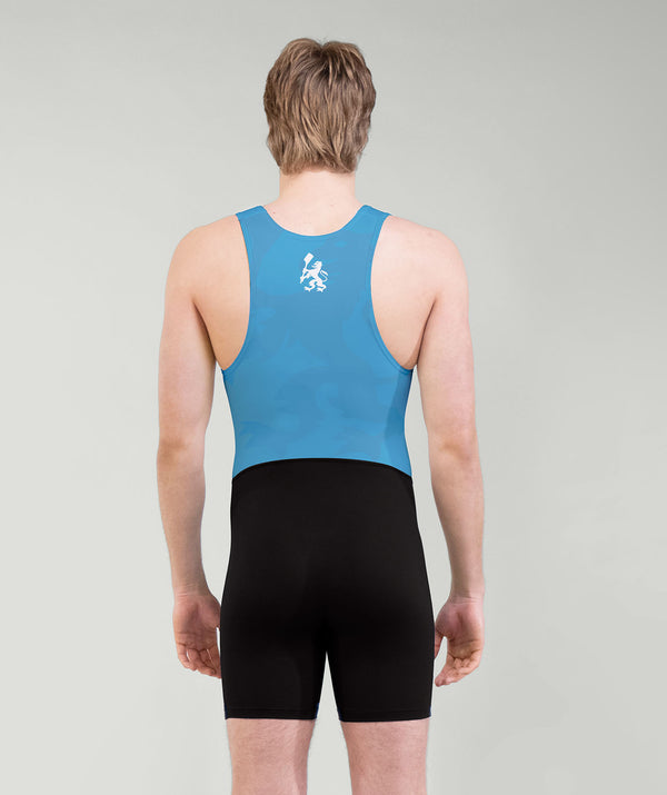 Men's Columbia University Streamline Unisuit - Black/Blue