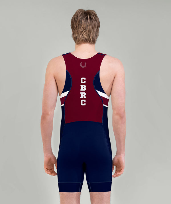 Men's Commencement Bay Rowing Club Pro Unisuit - Navy/Maroon