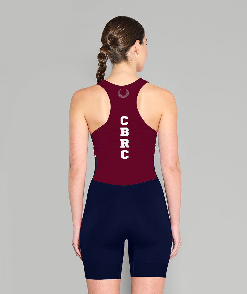 Women's Commencement Bay Rowing Club Pro Unisuit - Navy/Maroon