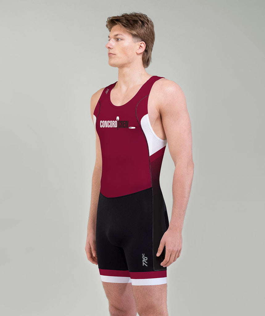Men's Concord Crew Pro Unisuit - Black/Red/White