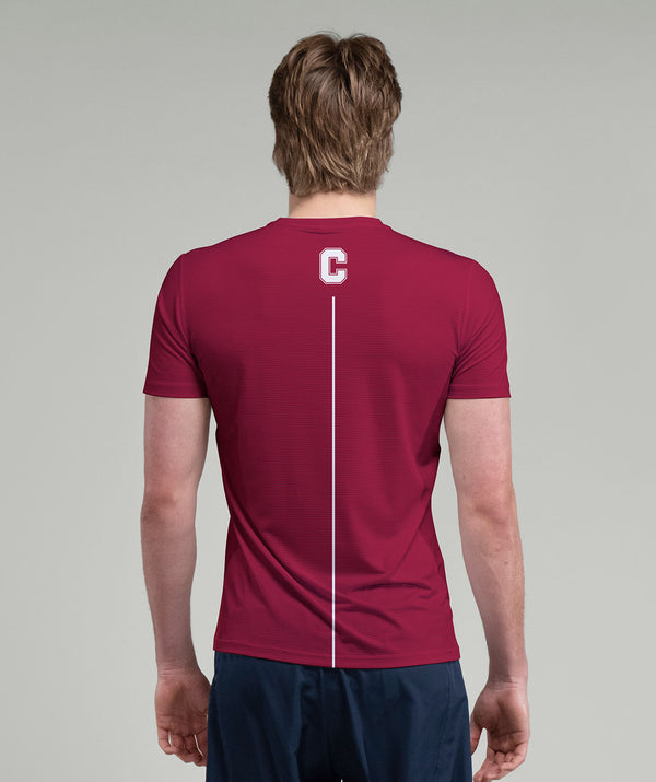 Men's Concord Crew Performance T-Shirt SS - Maroon