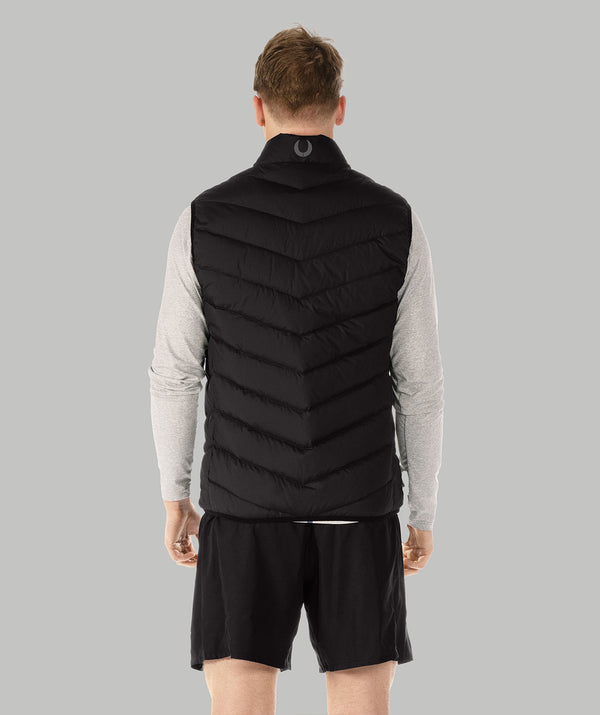 Men's CrewLab Cumulus Puffer Vest - Black