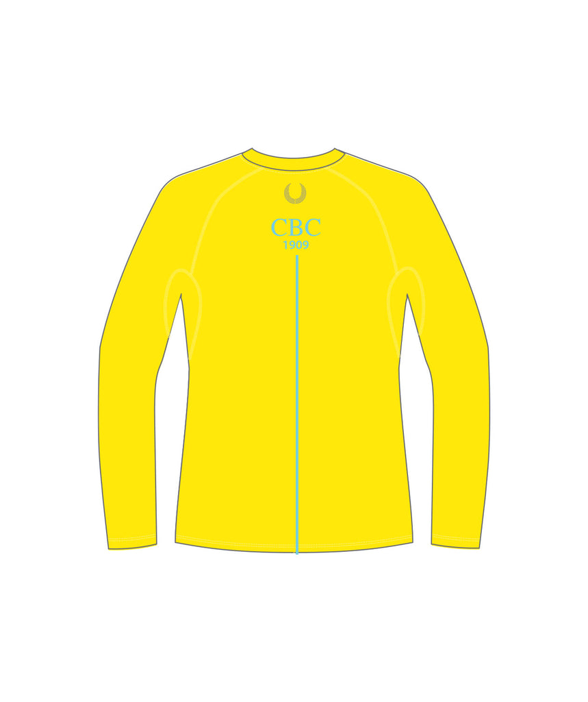 Men's Cambridge Boat Club Training LS - Neon Yellow