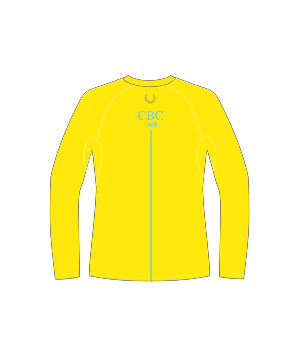 Men's Cambridge Boat Club Training LS - Neon Yellow