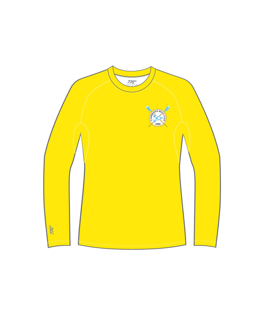 Men's Cambridge Boat Club Training LS - Neon Yellow