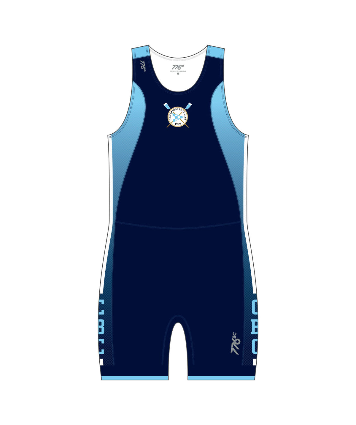 Men's Cambridge Boat Club Pro Unisuit - Navy/Blue