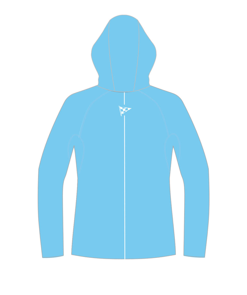 Women's Cambridge Boat Club Sun Hoodie LS - Blue