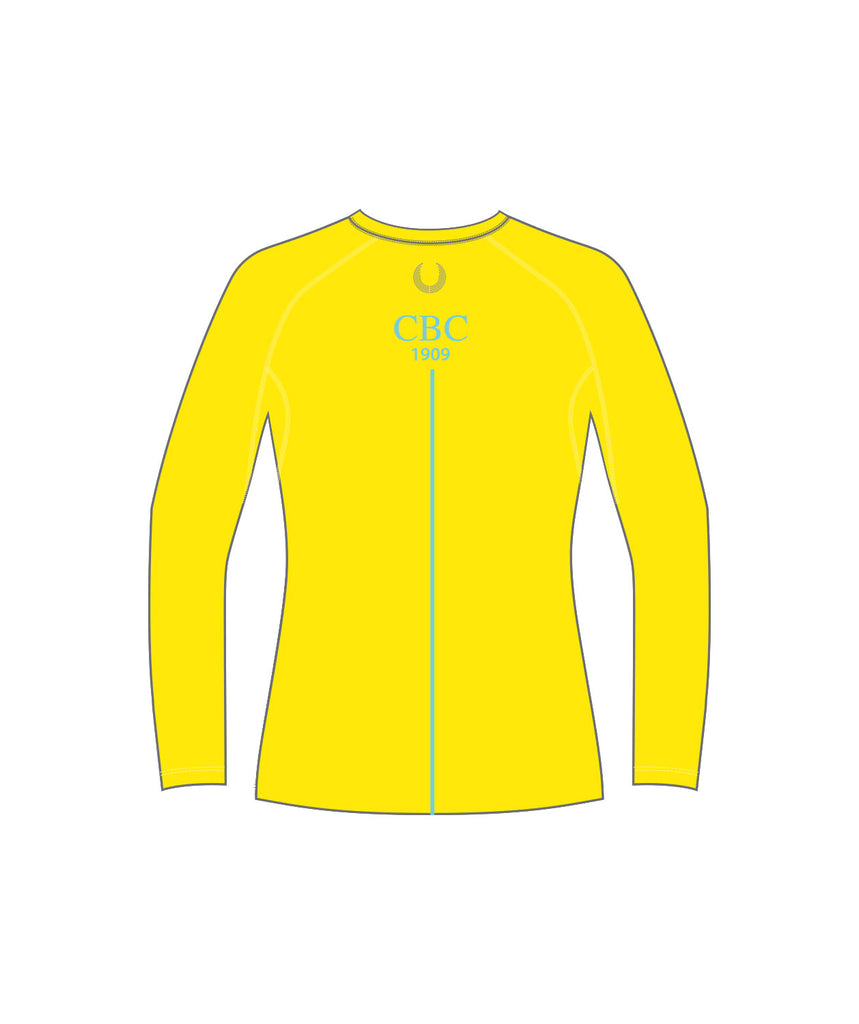 Women's Cambridge Boat Club Training LS - Neon Yellow
