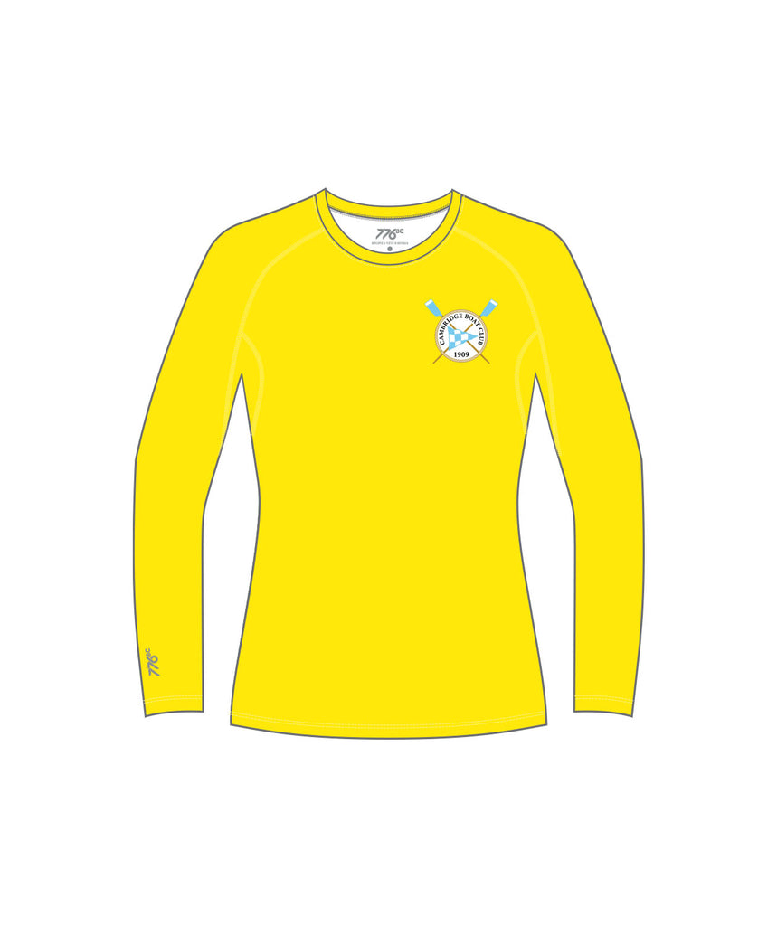 Women's Cambridge Boat Club Training LS - Neon Yellow