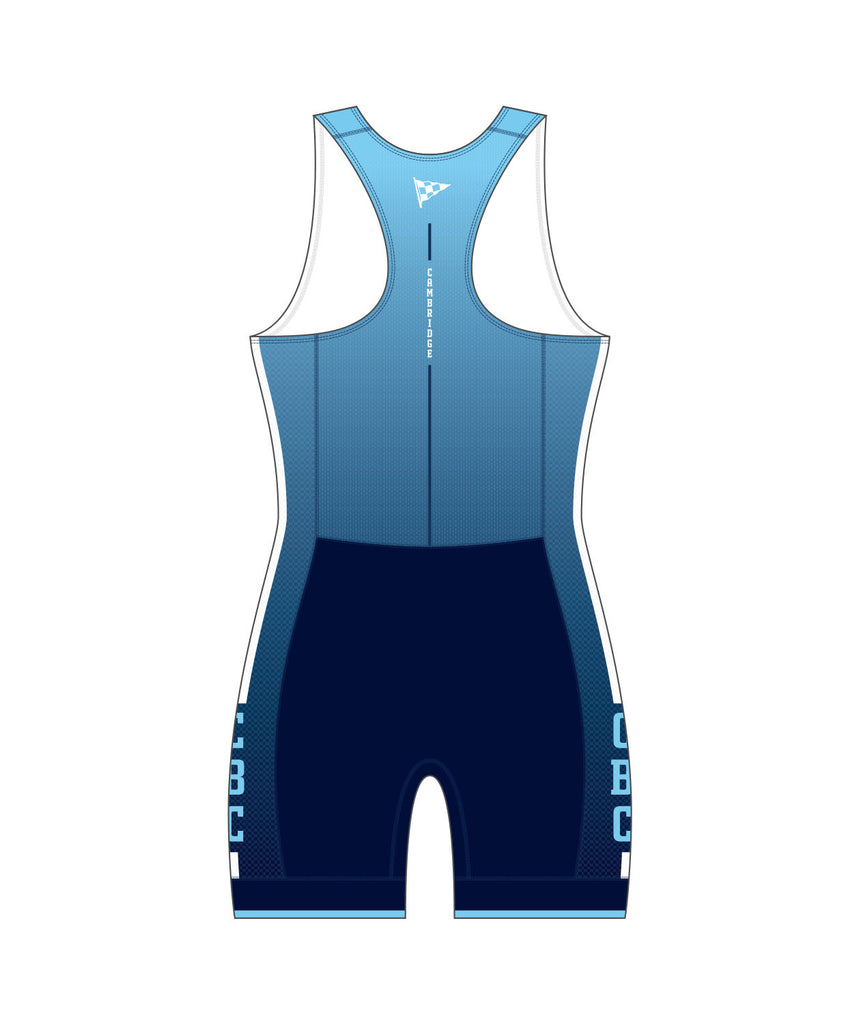 Women's Cambridge Boat Club Pro Unisuit - Navy/Blue
