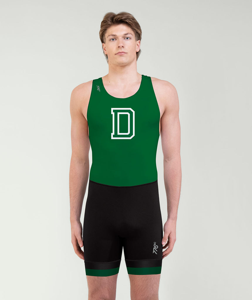 Men's Dartmouth College Streamline Leg Band Unisuit - Black/Green