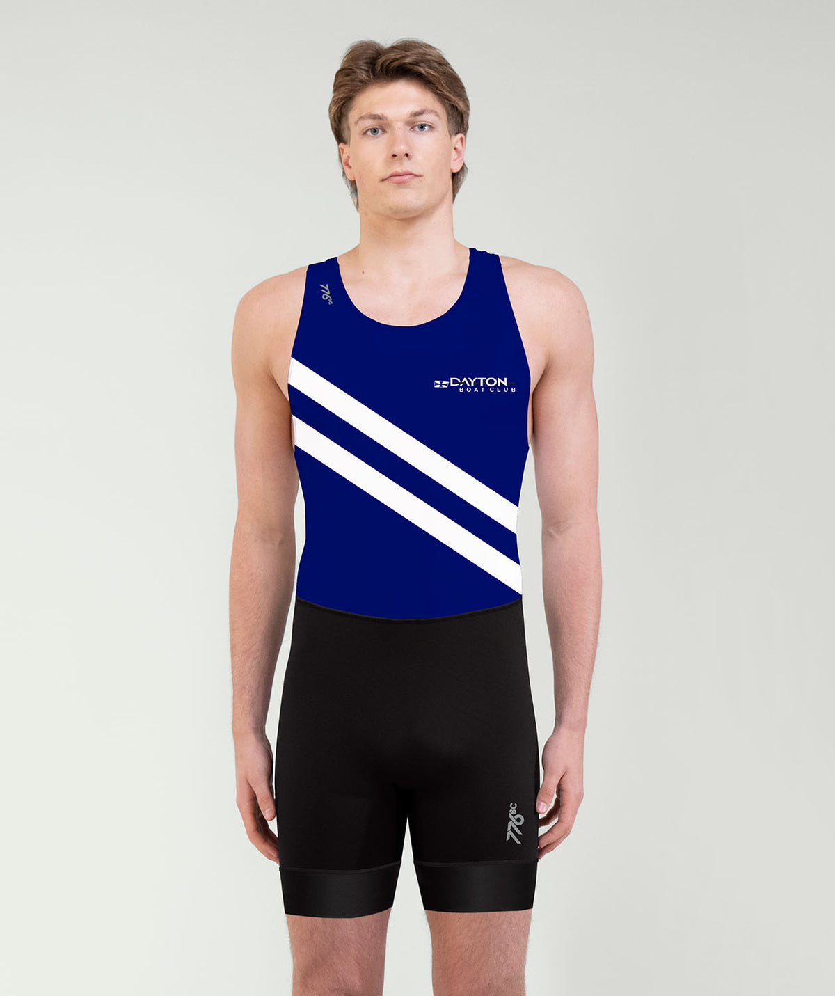 Men's Dayton Streamline Leg Band Unisuit - Black/Blue