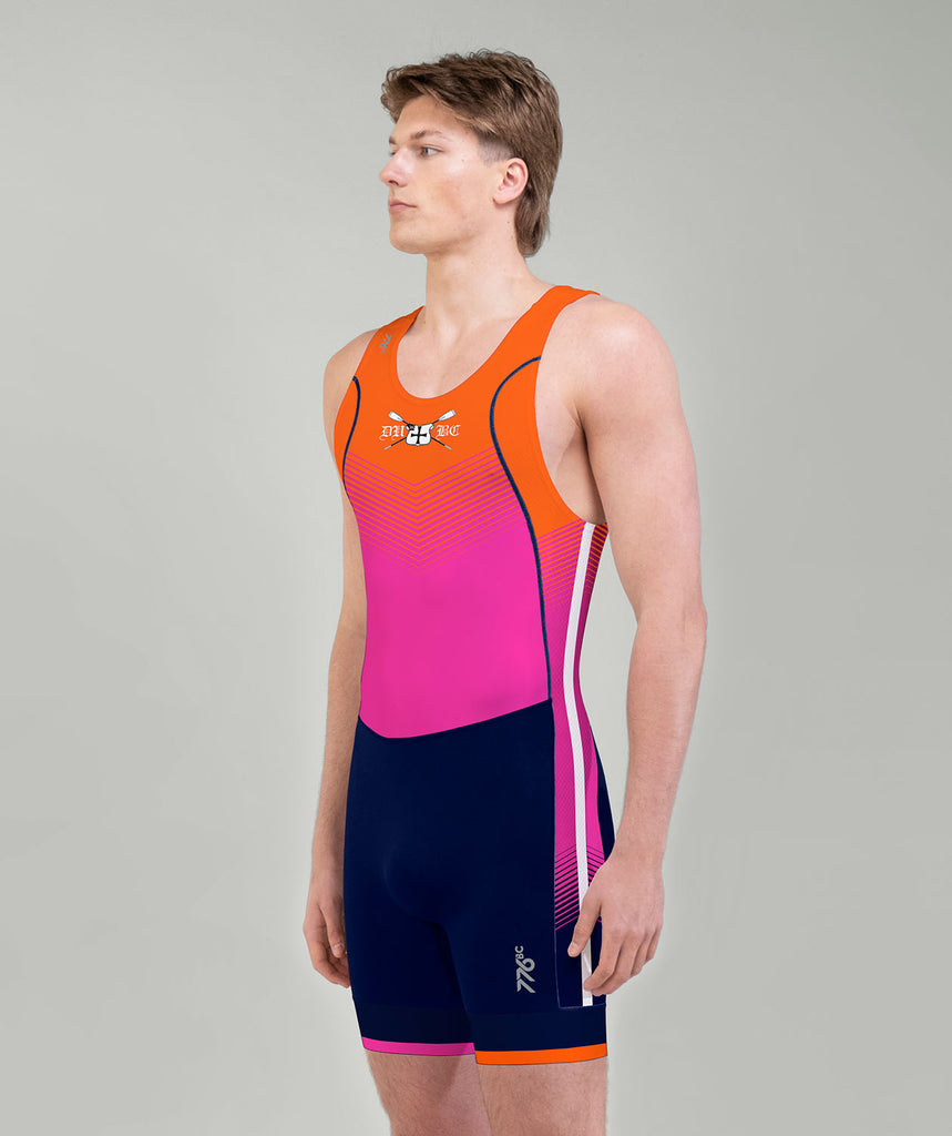 Men's Durham University Pro Unisuit - Pink/Orange