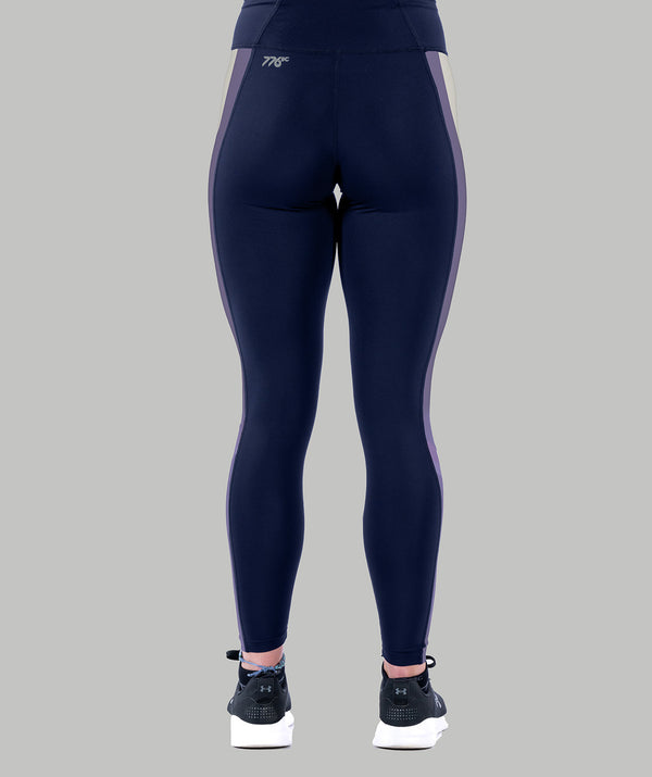 Women's Durham University 7/8 Streamline Tight - Navy