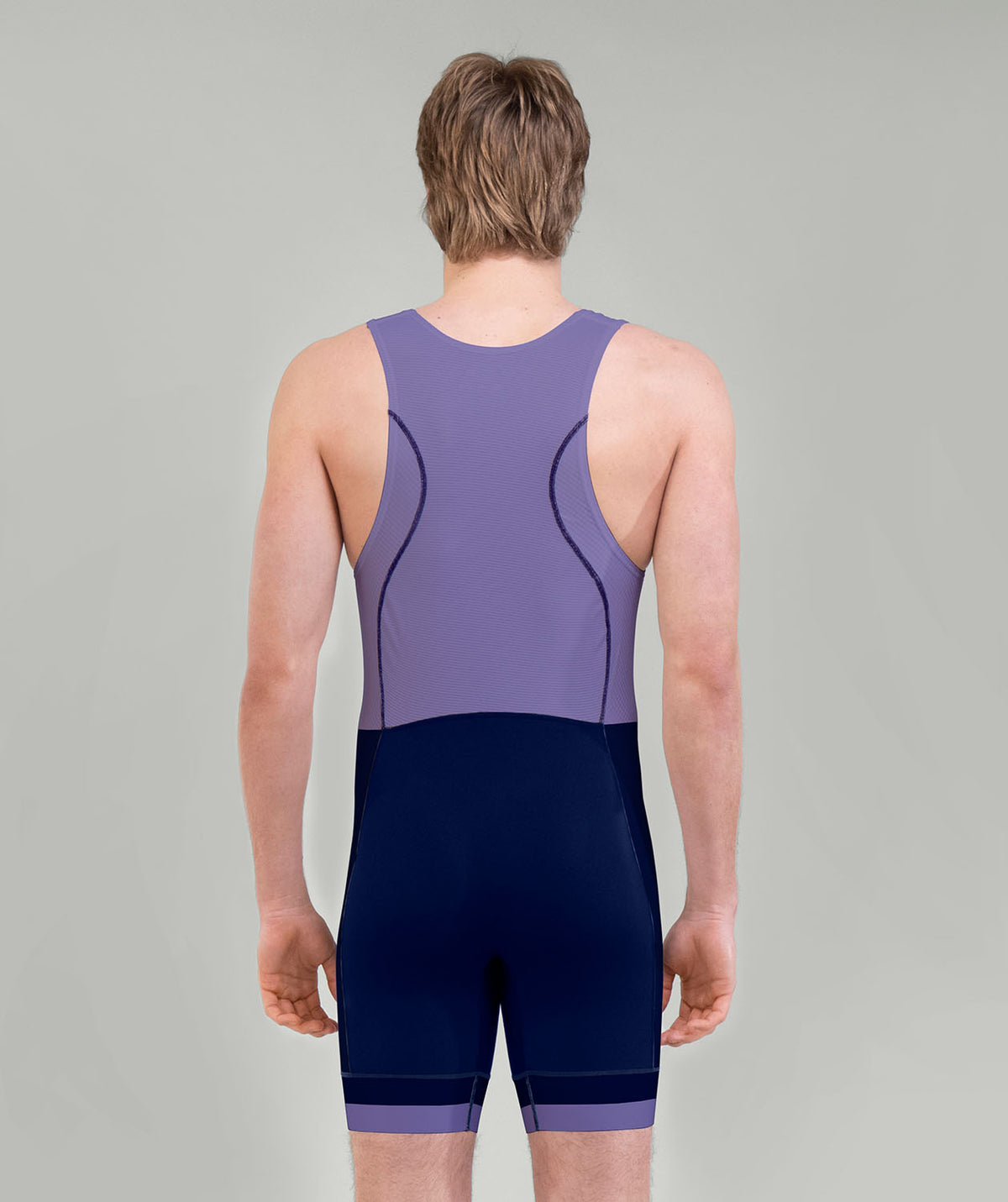 Men's Durham University Pro Unisuit - Navy/Purple