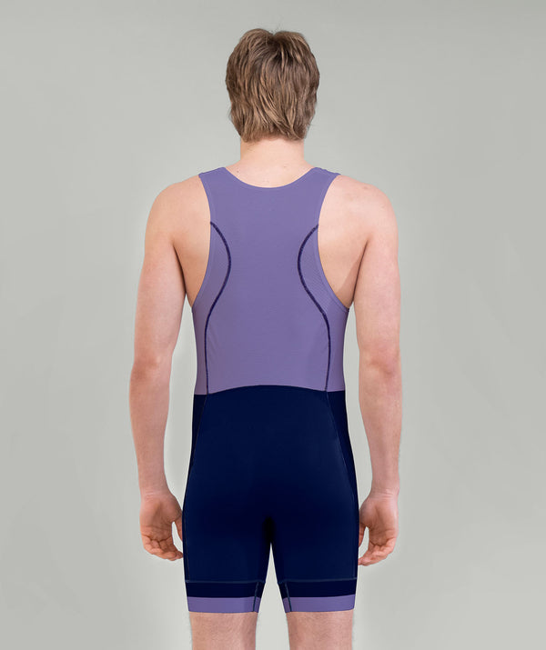 Men's Durham University Pro Unisuit - Navy/Purple
