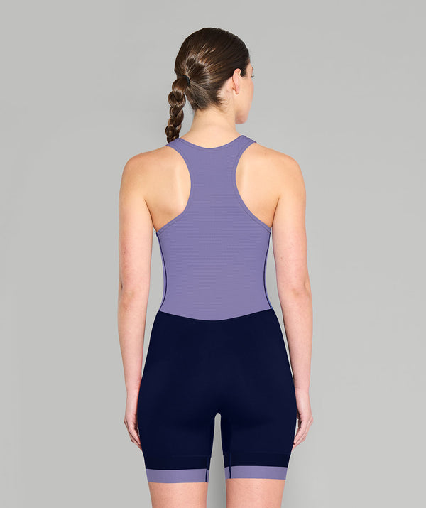 Women's Durham University Pro Unisuit - Navy/Purple