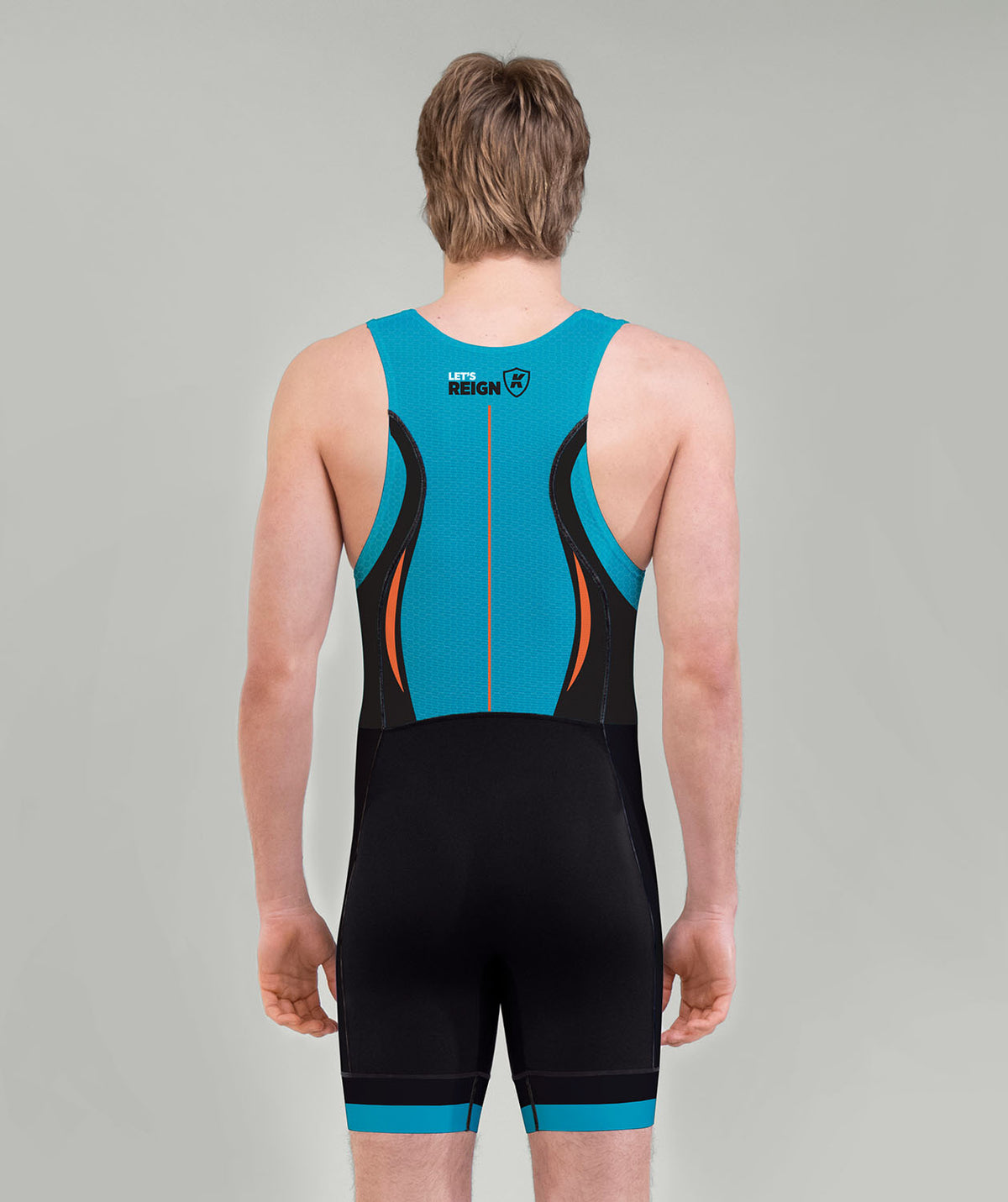 Men's Endeavor Racing Alliance Pro Unisuit - Cyan/Black