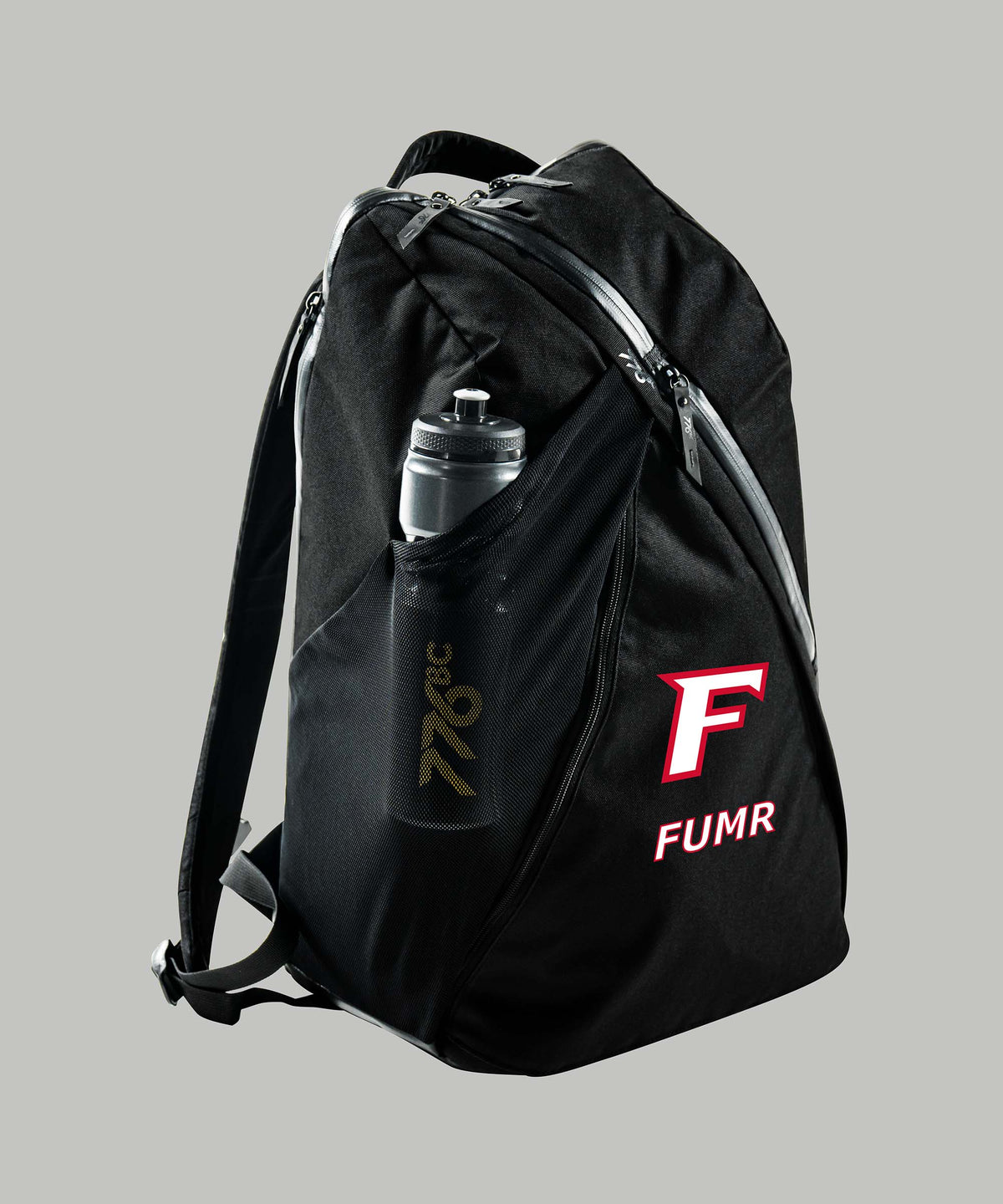 Unisex Fairfield University Pro Tour Backpack - Black/Red