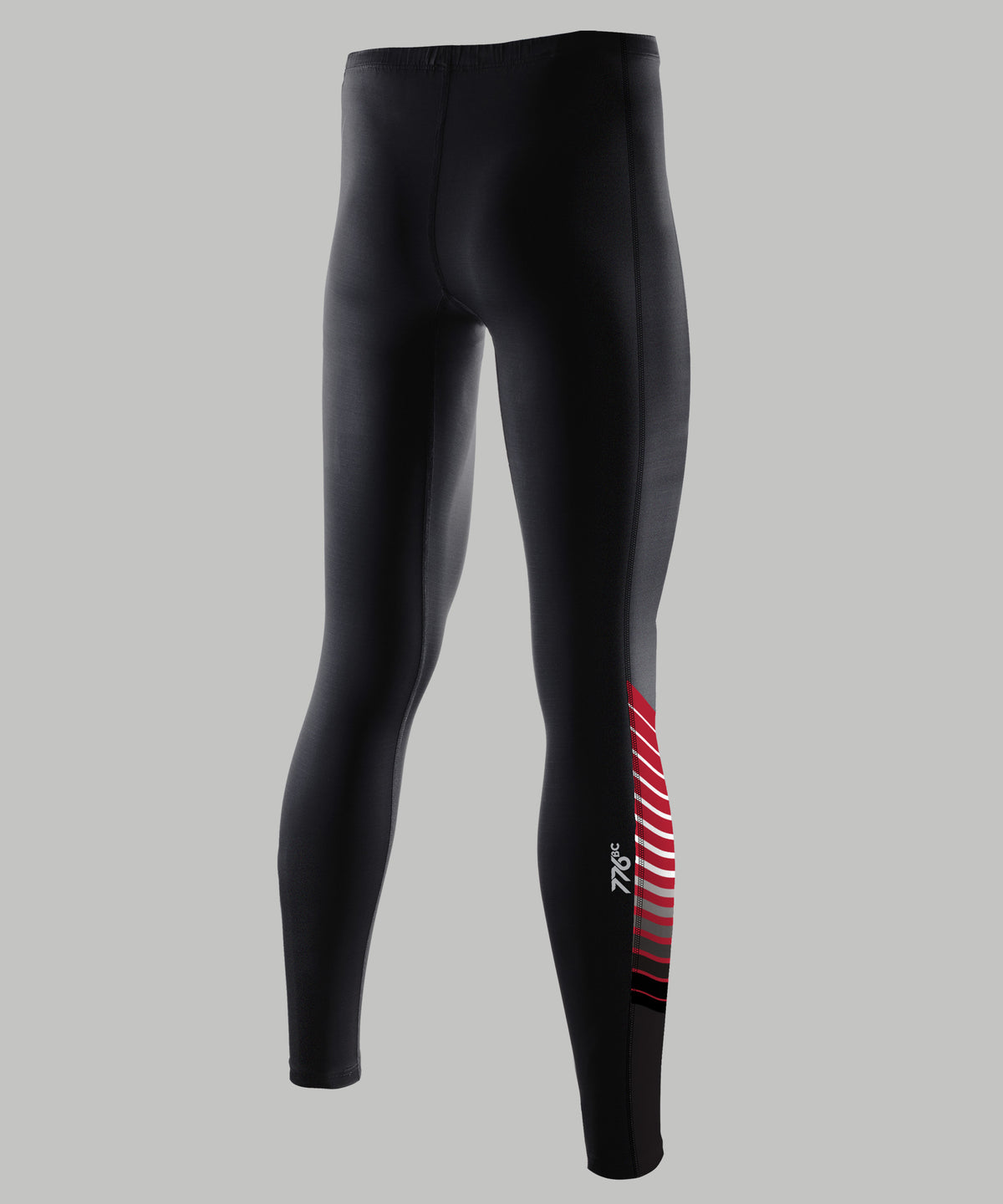 Men's Fairfield University Streamline Tight - Black/Red