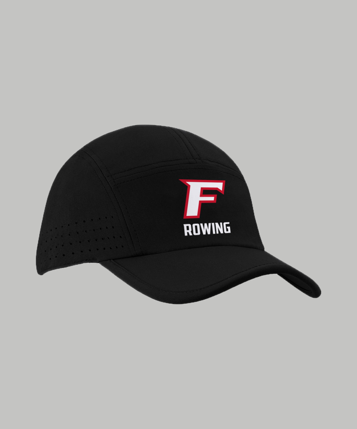 Unisex Fairfield University Performance Cap - Black/Red