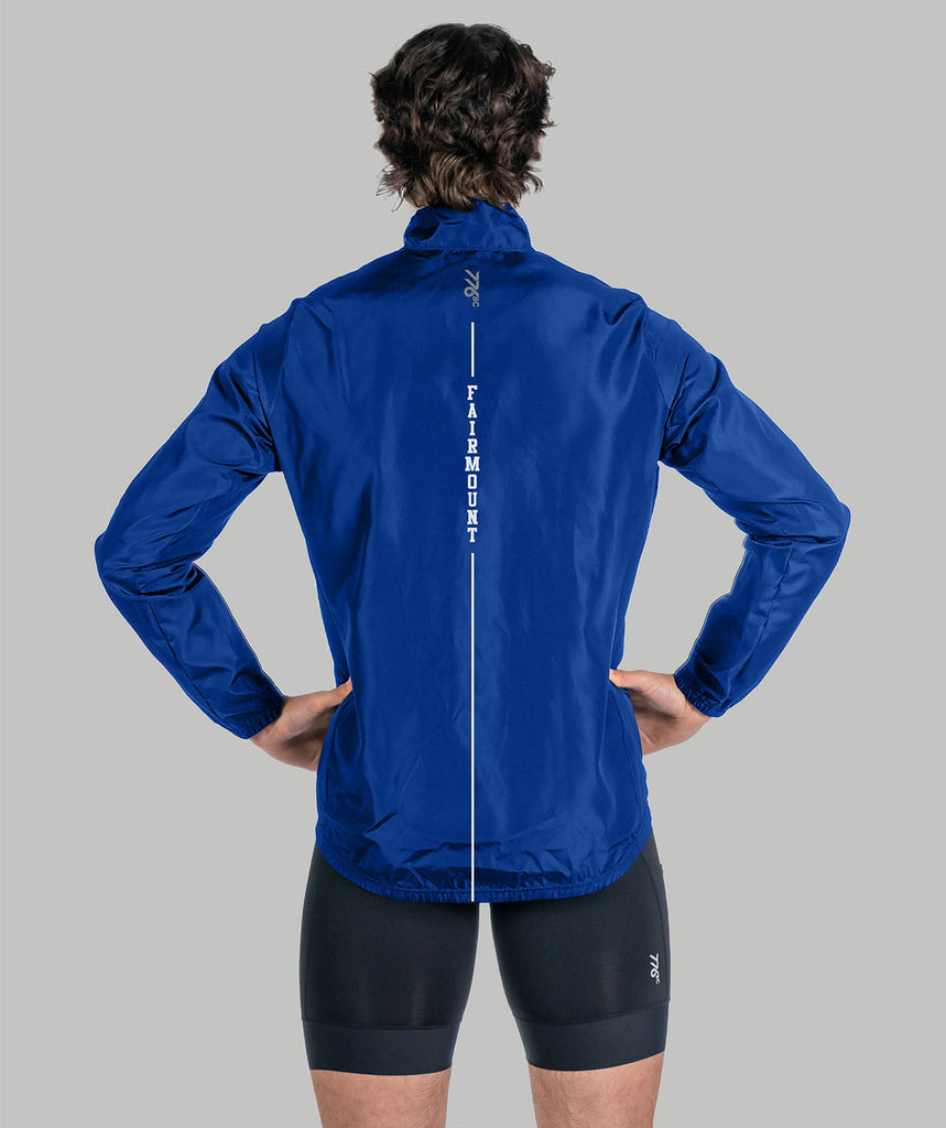 Men's Fairmount Rowing Cirrostratus Wind Jacket - Blue