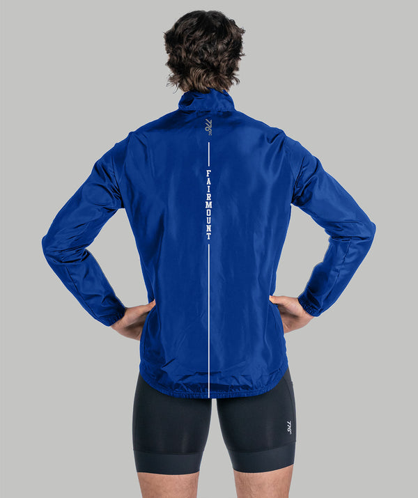 Men's Fairmount Rowing Cirrostratus Wind Jacket - Blue