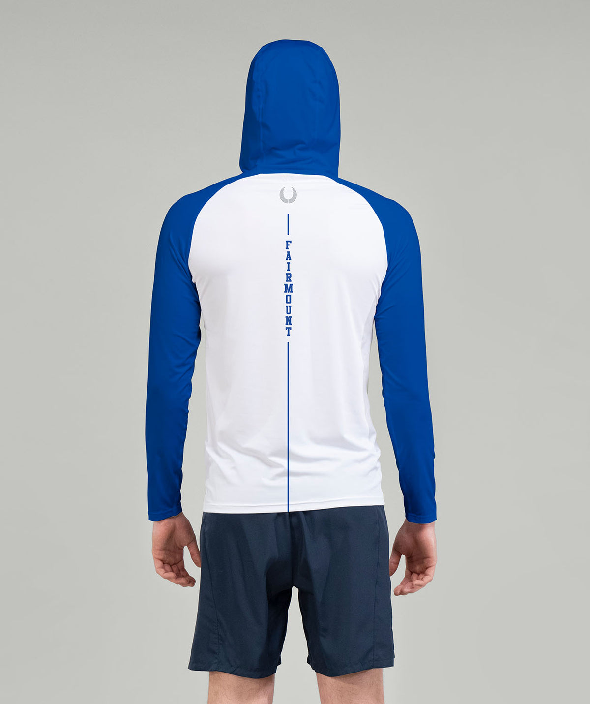 Men's Fairmount Rowing Sun Hoodie LS - Blue
